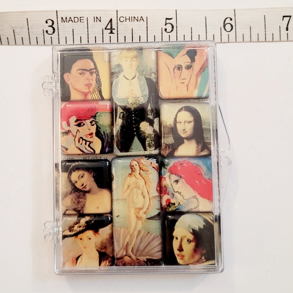 NWOT 10 Women in Art Mighty Magnets - Picture 5 of 11